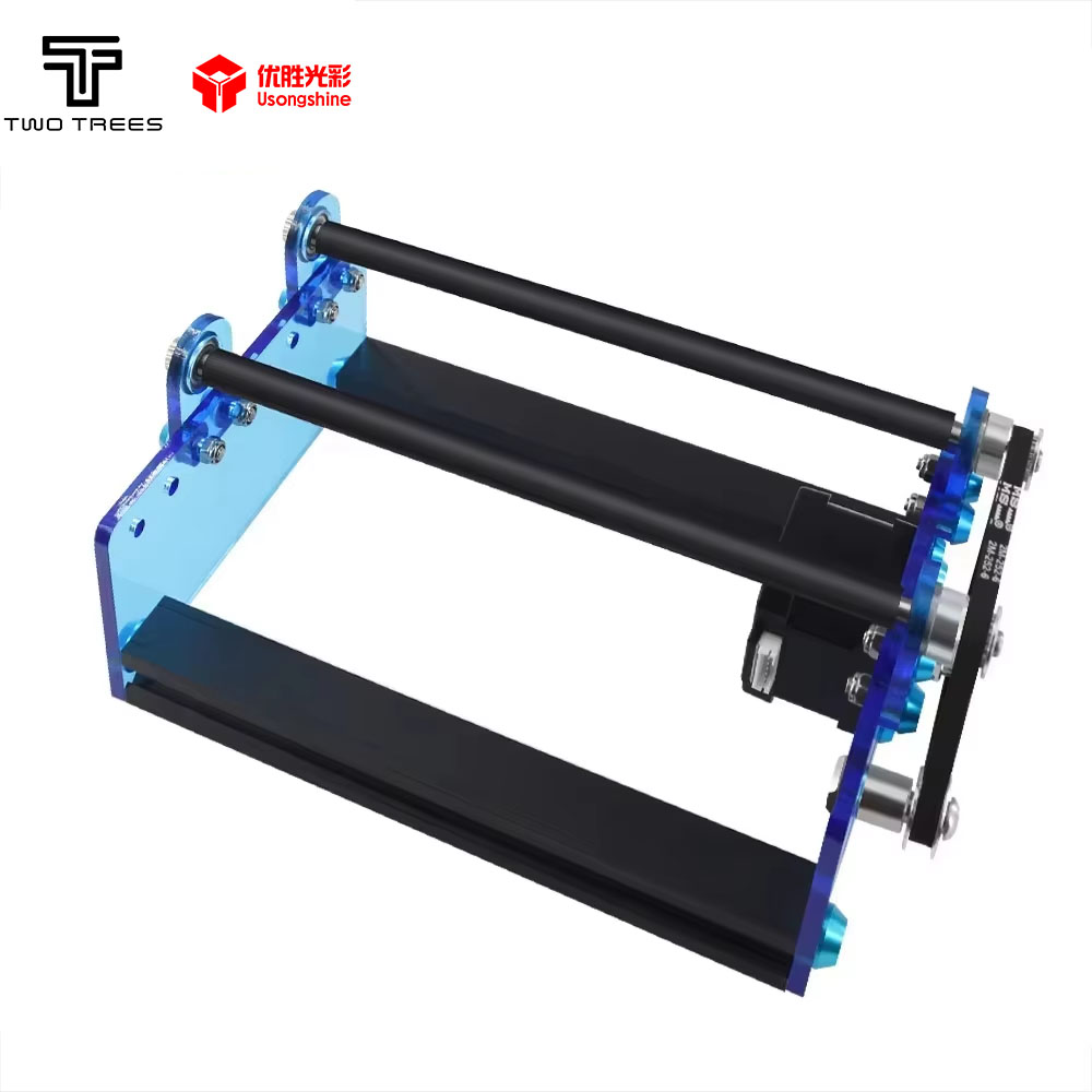 Rotary Axis Laser Engraver - Graveur laser TwoTrees, rouleau rotatif axe