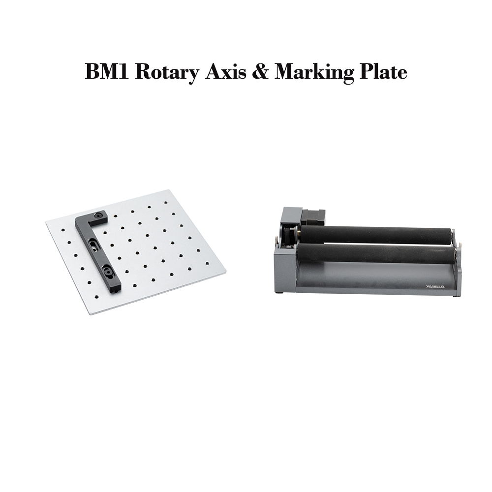 Rotary Axis Laser Engraver - Fixation d'axe rotatif et plaque de