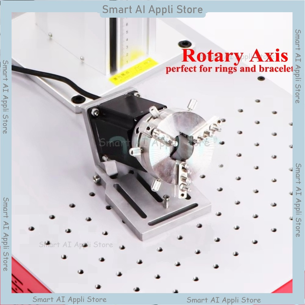 Rotary Axis Laser Engraver - Machine de marquage laser D69 avec