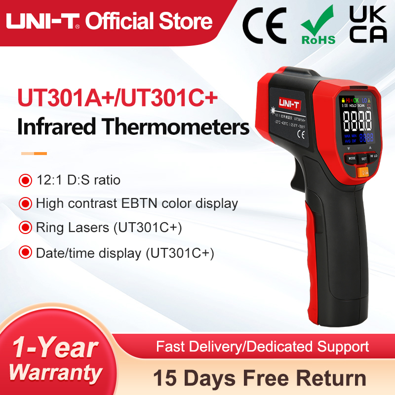 Thermomètre infrarouge UNI-T U - Industrial Laser Blaster avis et prix