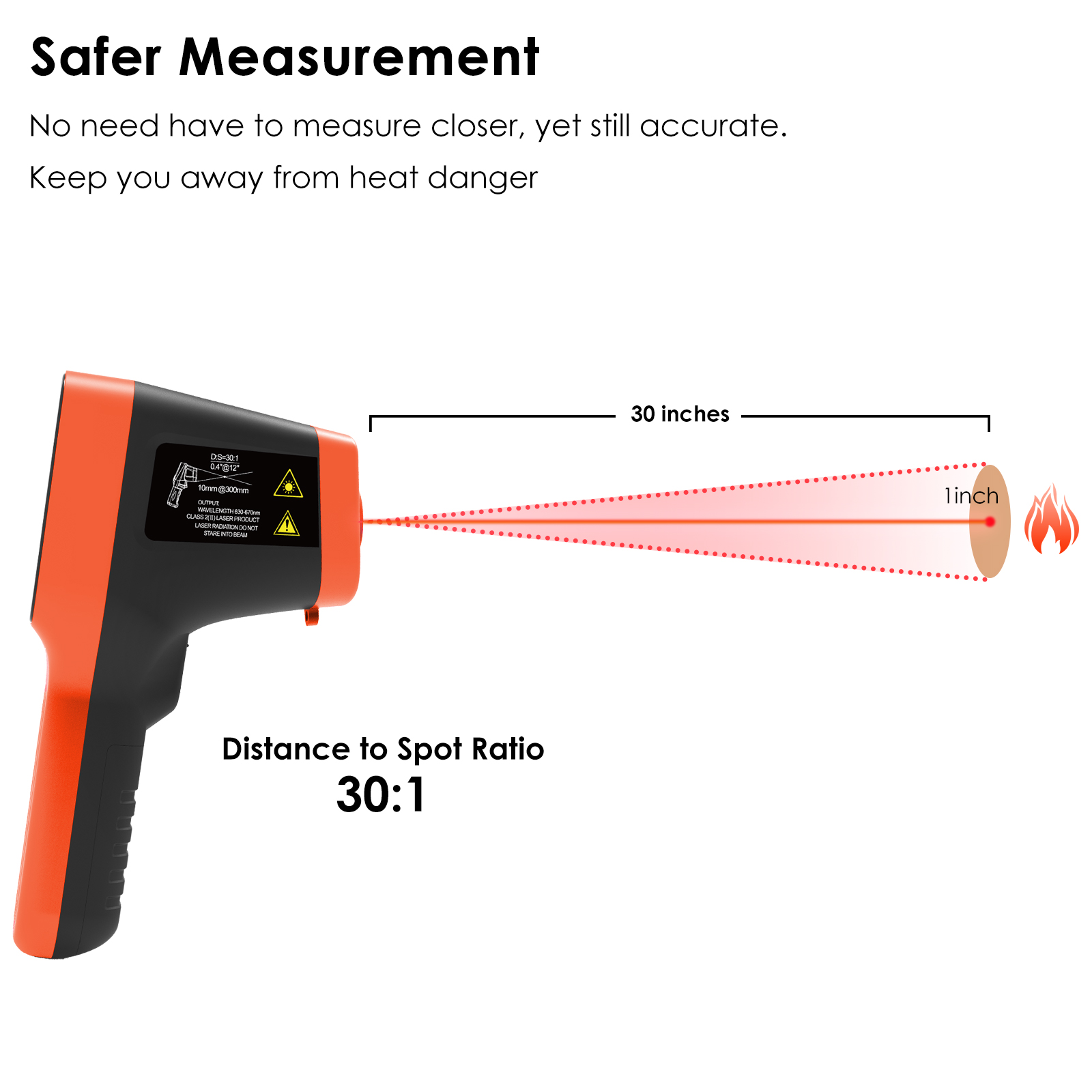 Thermomètre infrarouge industr - Industrial Laser Blaster avis et prix