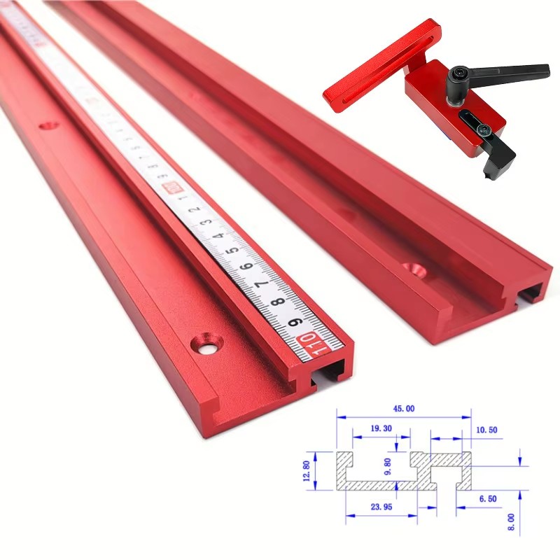 1 pièce de rail en T en alliag - Aluminum T-Slot Profile avis et prix