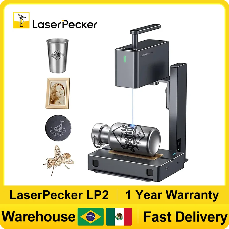 LASERPECKER-Graveur Laser Port - Industrial Laser Engraver For Metal avis et prix