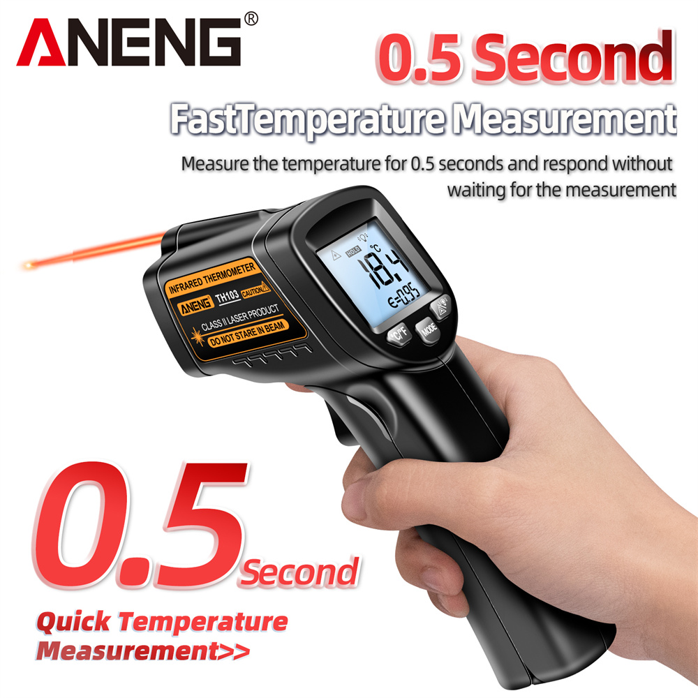 Thermomètre Laser infrarouge p - Industrial Laser Thermometer Gun avis et prix