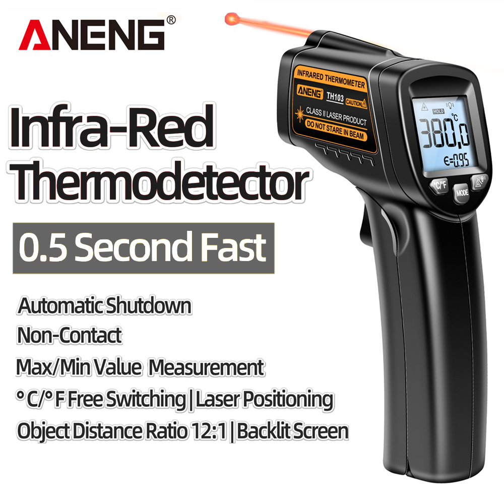 Thermomètre Laser infrarouge p - Industrial Laser Thermometer Gun avis et prix