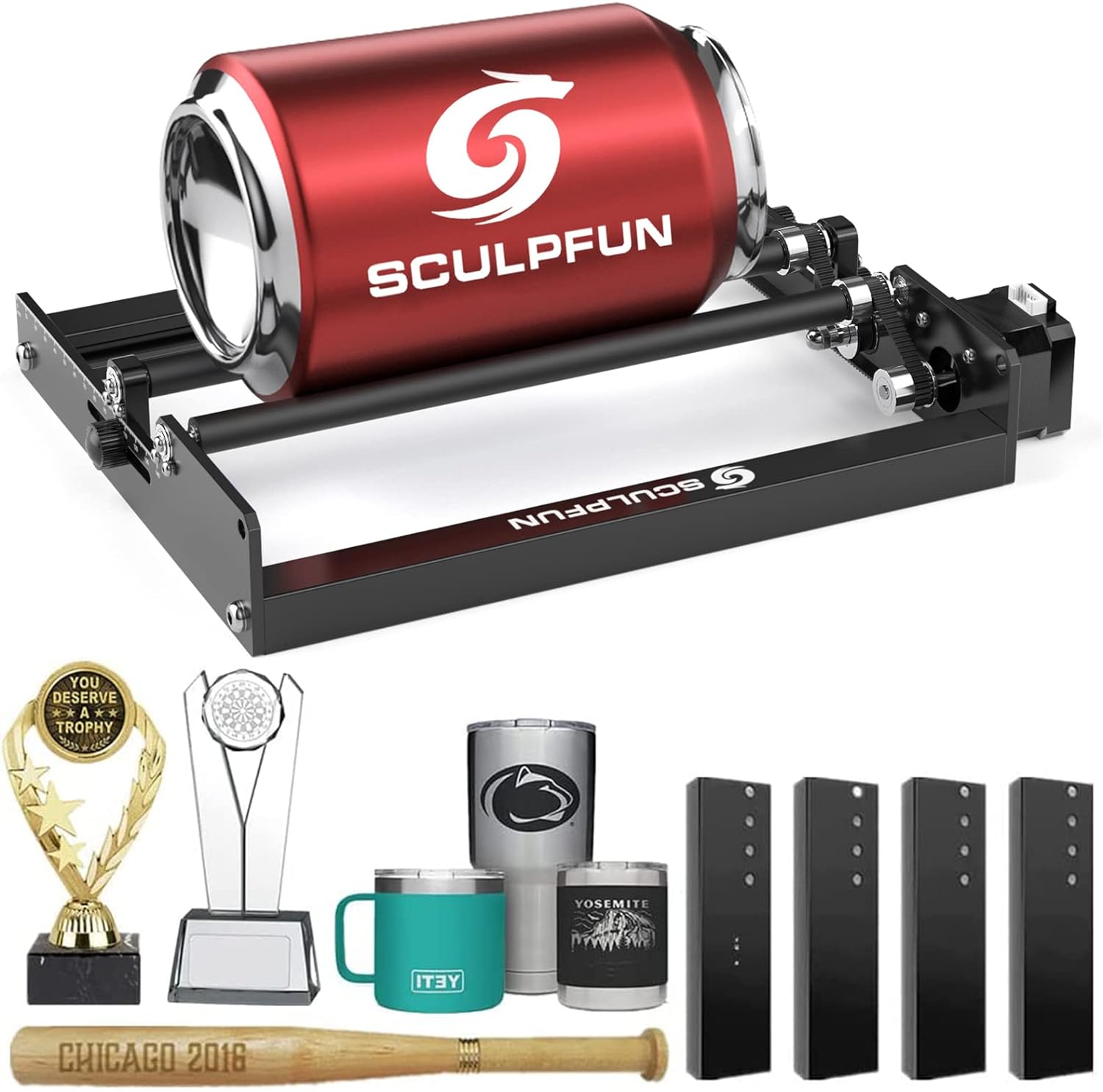 SCULPFUN Laser rouleau rotatif - Rotary Axis Laser Engraver avis et prix