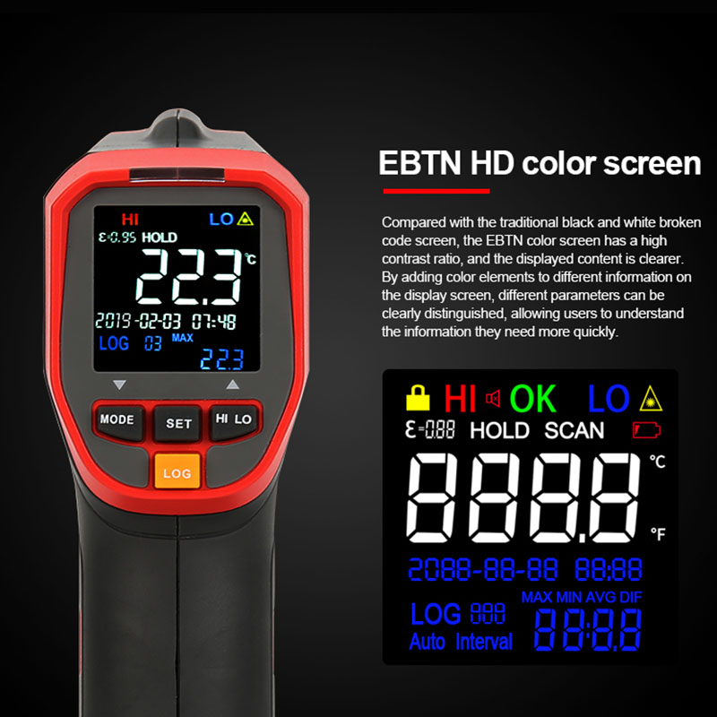 Therye.com infrarouge numériqu - Industrial Laser Thermometer Gun avis et prix