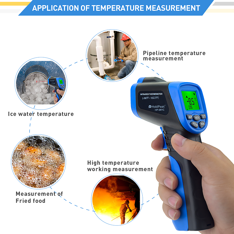 -30-550 ℃   Thermomètre numéri - Industrial Laser Blaster avis et prix