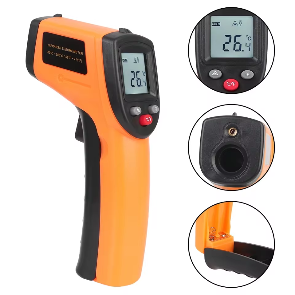 Nouveau thermomètre infrarouge - Industrial Laser Thermometer Gun avis et prix