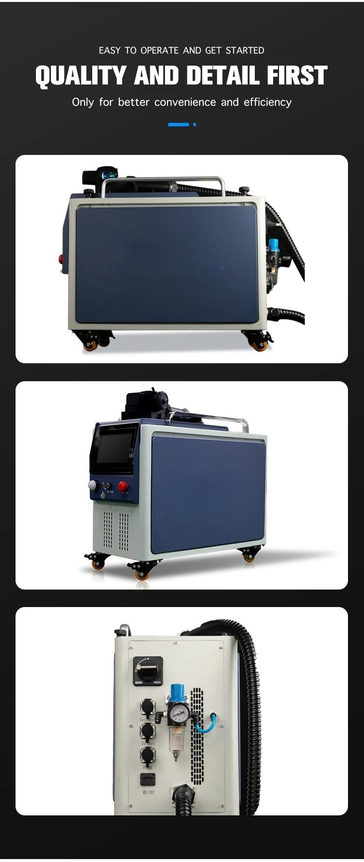 Machine de nettoyage au laser  - Industrial Laser Paint Remover avis et prix