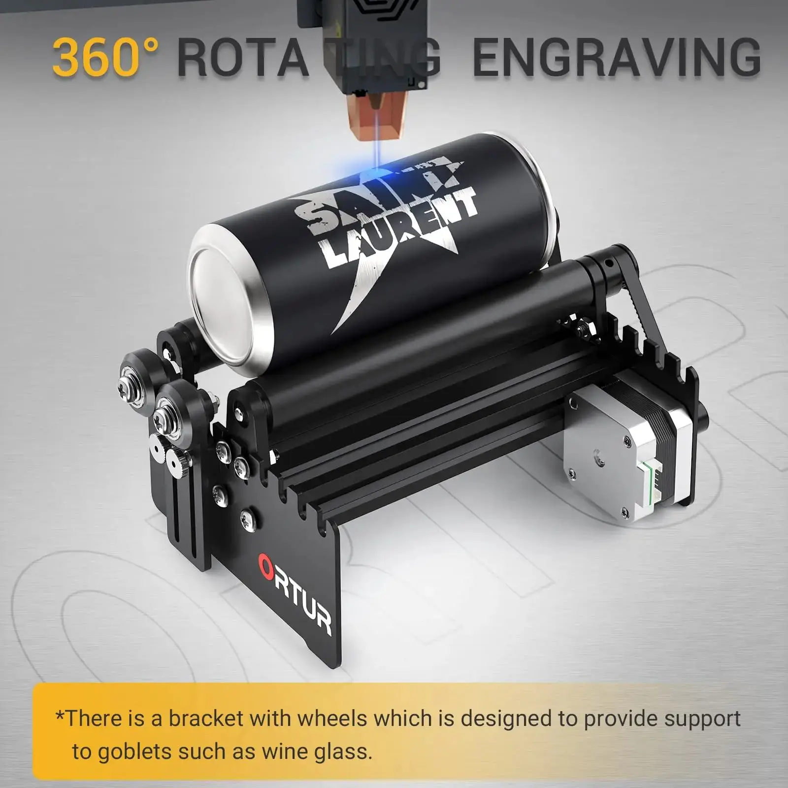 ORTUR – outils à rouleaux rota - Rotary Axis Laser Engraver avis et prix