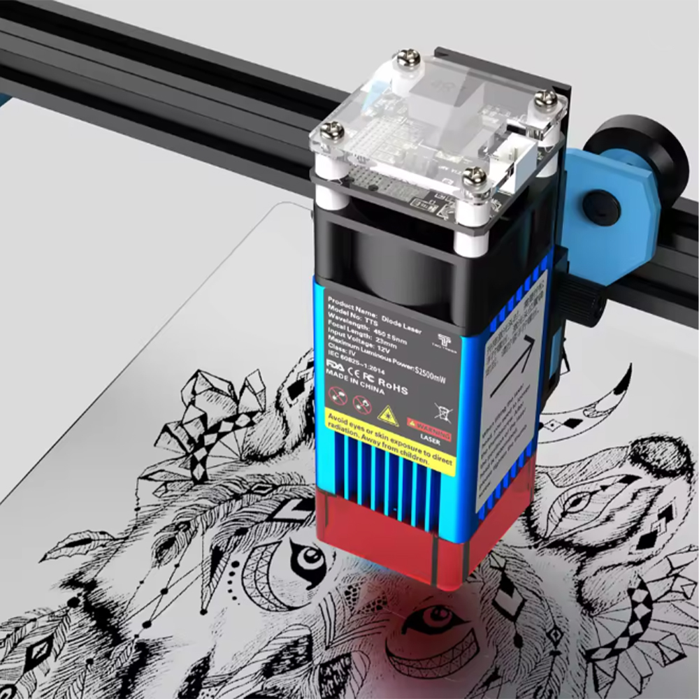 TwoTrees TTS-55 Pro/TTS-10 Pro - Rotary Axis Laser Engraver avis et prix