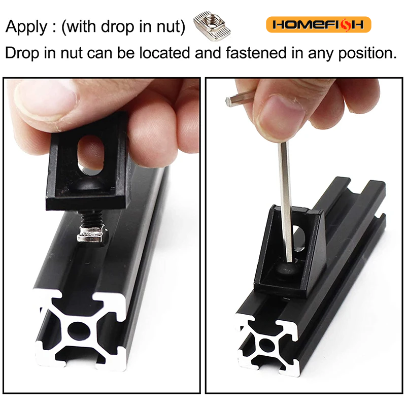 20 ensembles de supports d'ang - Aluminum T-Slot Profile avis et prix