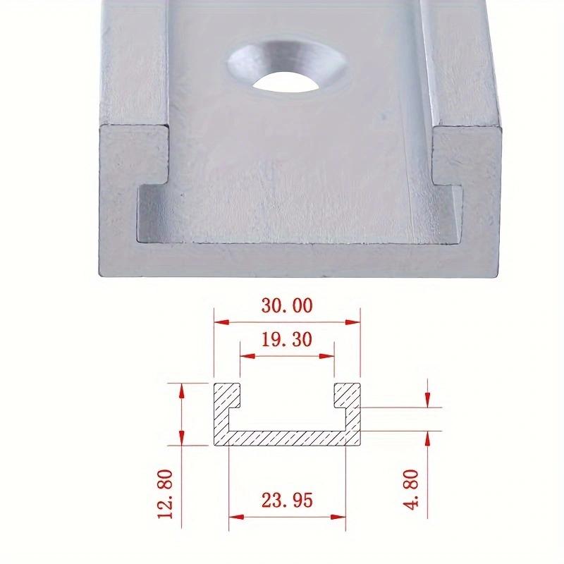 Rail à onglets en T de type 30 - Aluminum T-Slot Profile avis et prix