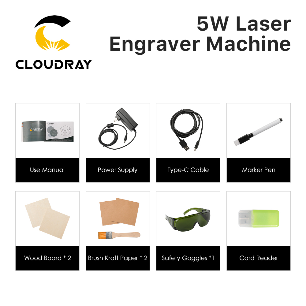 Graveur laser Cloudray BM1, im - Rotary Axis Laser Engraver avis et prix