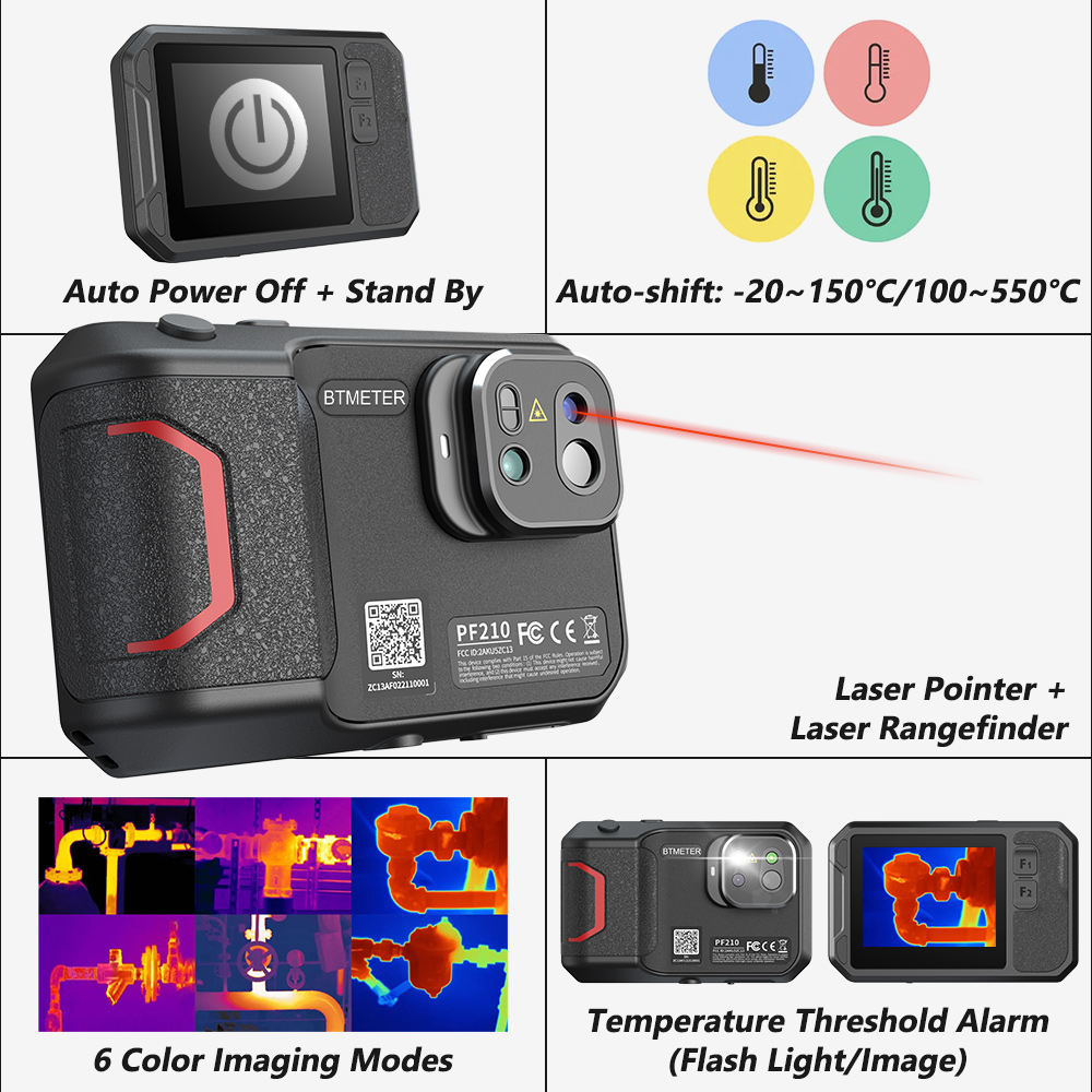 Caméra thermique 256x192, imag - Industrial Laser Tool avis et prix