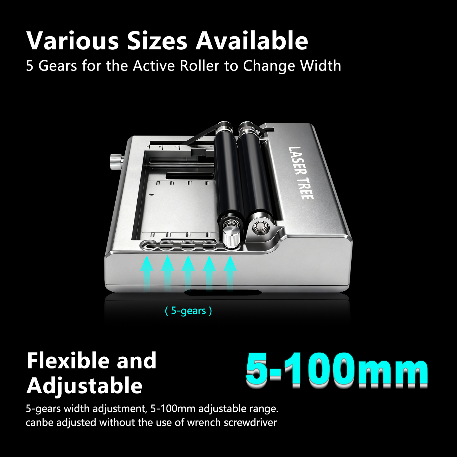 Machine de gravure de rouleau  - Rotary Axis Laser Engraver avis et prix